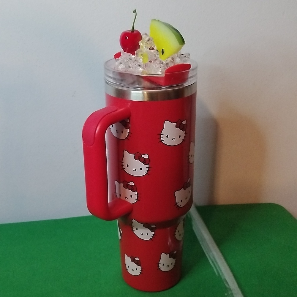 40 Oz. Stainless Steel Insulated Tumbler With Ice Topper - Picture 3 of 9